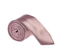 Robelli Slim Satin Plain Men's/Boys Tie DUSTY PINK