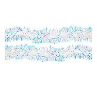 Robelli Sparkling Iridescent Christmas Tree Tinsel Decoration (4 meters)