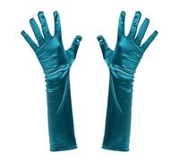 Robelli Turquoise Green Poison Ivy/Mermaid Fancy Dress Elbow Length Gloves