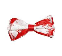 Unisex Halloween Blood Stained Novelty Bow Tie