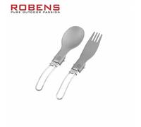 Robens Folding Alloy Cutlery Set