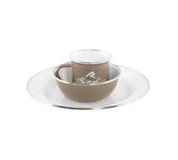 Robens Tongass Single Enamel Set Full Service Tent, Adults Unisex, Multicoloured, One Size