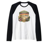 Rober Moses State Park Long Island New York Beach Souvenir Raglan Baseball Tee