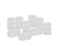 Roberee Brake Cable Protector -100pcs Bicycle Silicone Brake Gear Cable Frame Wrap Protector O-Ring Donuts Bike Shift Brake Line Pipe Anti-friction Bike Accessories