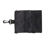 Roberee Golf Ball Bag, Multi-Pocket Black Oxford Durable Bag for Male Golfers