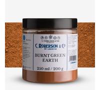 Roberson : Dry Pigment : Burnt Green Earth PG23 : 250ml (200g) : Series 1