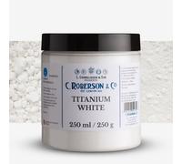 Roberson : Dry Pigment : Titanium White PW6 : 250ml (250g) : Series 1