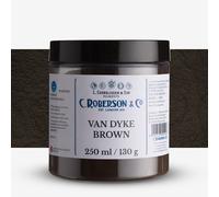 Roberson : Dry Pigment : Van Dyke Brown PBR8 : 250ml (130g) : Series 1