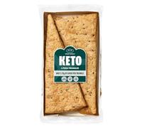 ROBERT ANDREW Keto Pizza Triangles - 3.8g Carbs, 13.8g Protein, High Protein Pizza, Low Carb & Calorie Slices, No Sugar, Ketogenic Diet, Diabetic Food, 346 Calories | 4x65g