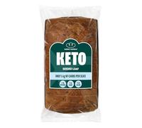 ROBERT ANDREW Keto Seeded Bread - 1.4g Carbs, 4.9g Protein, Sliced High Protein Bloomer, Low Calorie Keto Loaf, No Sugar, Ketogenic Diet, Diabetic Food, 51 Calories | 300g