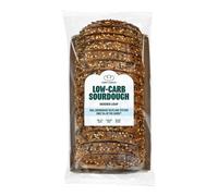 ROBERT ANDREW Low-Carb Sourdough Seeded Loaf, 3.2g Carbs 5.3g Protein 76 Kcal, High Protein & Fibre, Sliced Bread, Freshly Baked Daily, Freezer Friendly, 300g