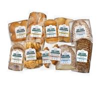 Robert Andrew Low Carb Sourdough Starter Bundle - Wholegrain Bloomer, White Bread, White & Brown Rolls, Sourdough & Chocolate Crossaints, Baguettes, Seeded Loaf, Sesame Bagels, Brioche Rolls