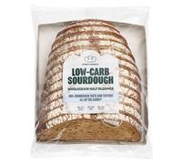 Robert Andrew Low Carb Sourdough Wholegrain Bread - 5.6g Carbs, 7g Protein, Sliced High Protein Half Bloomer, Low Calorie Keto Loaf, Low Sugar Ketogenic Diet, Diabetic Food, 88 Calories - 400g