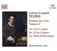 Weiss: Sonatas for Lute, Vol.2