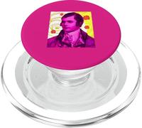 Robert Burns a Red Rose Poem Portrait PopSockets PopGrip for MagSafe
