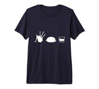 Robert Burns Night Bagpipes Whisky Haggis Scottish Gift Premium T-Shirt