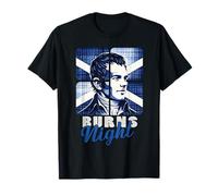 Robert Burns Night Scottish Tartan Art T-Shirt