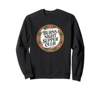 ROBERT BURNS NIGHT SUPPER CLUB with TARTAN Sweatshirt