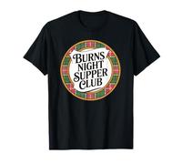 Robert Burns Night Supper Club with Tartan T-Shirt