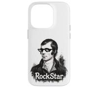 Robert Burns "RockStar" Poet Design Case for iPhone 14 Pro