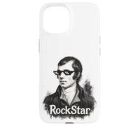 Robert Burns "RockStar" Poet Design Case for iPhone 15