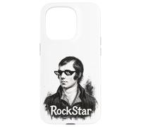 Robert Burns "RockStar" Poet Design Case for iPhone 15 Pro