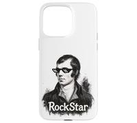 Robert Burns "RockStar" Poet Design Case for iPhone 15 Pro Max