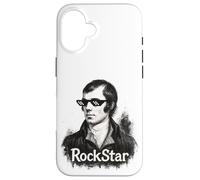 Robert Burns "RockStar" Poet Design Case for iPhone 16