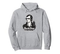 Robert Burns "RockStar" Poet Design Pullover Hoodie