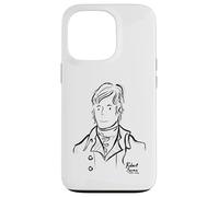 Robert Burns Scotland's National Poet Sketch Portrait Case for iPhone 13 Pro