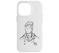 Robert Burns Scotland's National Poet Sketch Portrait Case for iPhone 14 Pro Max