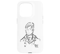 Robert Burns Scotland's National Poet Sketch Portrait Case for iPhone 15 Pro