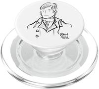 Robert Burns Scotland's National Poet Sketch Portrait PopSockets PopGrip for MagSafe