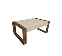 Robert Coffee Table, Sturdy Design, Melamine Finish - 90 x 50 x 40 cm Destina Home Light Beige 1 Pack