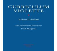 Robert Crawford Curriculum Violette Paperback Book Robert Crawford Multicolor