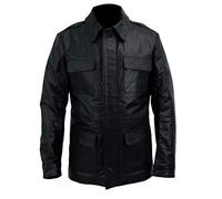 Robert De Niro Midnight Run Jack Walsh Genuine Leather Jacket Black- S