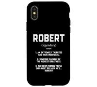 Robert Definition Funny Talented Great Bob Cosplay Roberts Case for iPhone X/XS