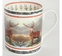 Robert E Fuller Mug - Red Stag, Fine Bone China by Wildlife Artist Robert E Fuller