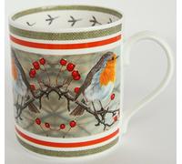 Robert E Fuller Mug - Robin, Fine Bone China by Wildlife Artist