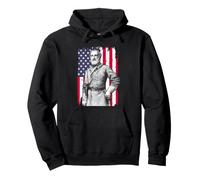 Robert E Lee Civil War Confederate General Portrait Art Pullover Hoodie