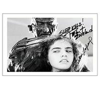 Robert Englund & Heather Langenkamp Freddy Krueger & Nancy - A Nightmare On Elm Street Signed 12x8 Inch Photo Print With Pre Printed Signature Autograph Gift Wall Art, Artwork