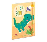 Robert Frederick Dinosaurs A5 Lined Notebook
