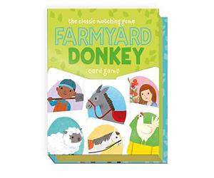 Robert Frederick Flash Card Set Farmyard Donkey