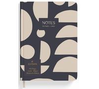 Robert Frederick Journal Notebook - Monochrome Shapes B5 Design