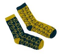 Robert Frederick Men's Enjoy The Ride Socks, Navy, 7-10 (Pack of 2)