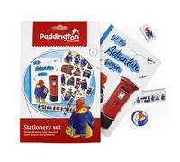 Robert Frederick Paddington Children’s Stationery Set - A5 Exercise Book, Pencil, Ruler, Eraser, Sharpener & Stickers - Back to School Supplies for Kids Ages 3+