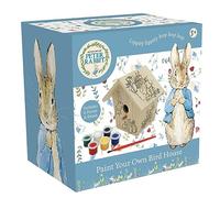 Robert Frederick Paint Your Own Bird House Peter Rabbit Design - Children's Craft Kit with Paints