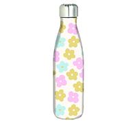 Robert Frederick Pastel Flowers Hydration Bottle, Stainless Steel, 500 milliliters