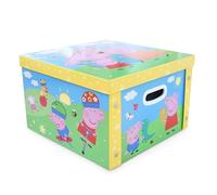Robert Frederick Peppa Pig Collapsible Storage Box | Stackable Toy Storage for Children’s Rooms | Playroom Organisation | Official Licensed Gift