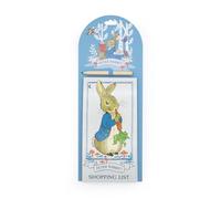 Robert Frederick Peter Rabbit Magnetic List Pad | Fridge Shopping List & Notes Notepad | Forest Picnic Design | Kitchen Organiser Gift